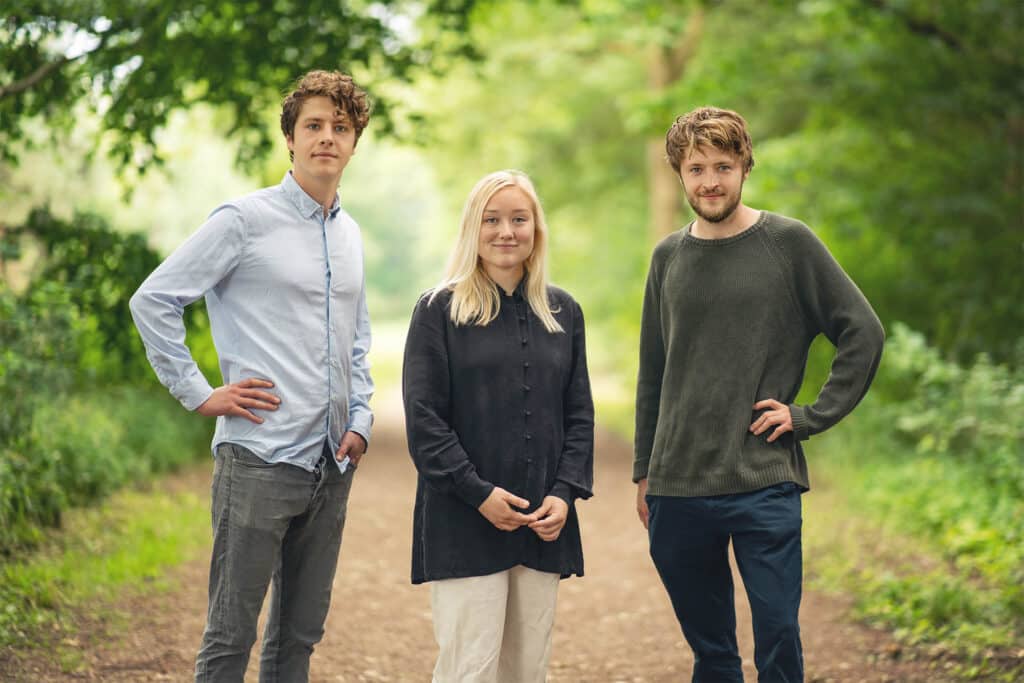 Familieportræt Familiefotografi i skoven